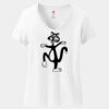 Women's Perfect T Cotton V Neck T Shirt Thumbnail
