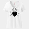 Women's Perfect T Cotton V Neck T Shirt Thumbnail