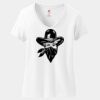 Women's Perfect T Cotton V Neck T Shirt Thumbnail