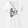Women's Perfect T Cotton V Neck T Shirt Thumbnail