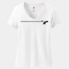 Women's Perfect T Cotton V Neck T Shirt Thumbnail
