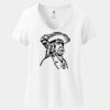 Women's Perfect T Cotton V Neck T Shirt Thumbnail