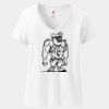 Women's Perfect T Cotton V Neck T Shirt Thumbnail