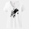 Women's Perfect T Cotton V Neck T Shirt Thumbnail