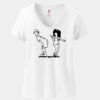 Women's Perfect T Cotton V Neck T Shirt Thumbnail