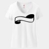 Women's Perfect T Cotton V Neck T Shirt Thumbnail