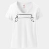 Women's Perfect T Cotton V Neck T Shirt Thumbnail
