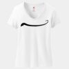 Women's Perfect T Cotton V Neck T Shirt Thumbnail