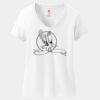 Women's Perfect T Cotton V Neck T Shirt Thumbnail