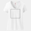 Women's Perfect T Cotton V Neck T Shirt Thumbnail
