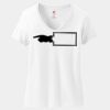 Women's Perfect T Cotton V Neck T Shirt Thumbnail