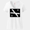 Women's Perfect T Cotton V Neck T Shirt Thumbnail