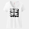 Women's Perfect T Cotton V Neck T Shirt Thumbnail