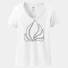 Women's Perfect T Cotton V Neck T Shirt Thumbnail