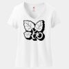 Women's Perfect T Cotton V Neck T Shirt Thumbnail