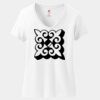 Women's Perfect T Cotton V Neck T Shirt Thumbnail