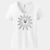 Women's Perfect T Cotton V Neck T Shirt Thumbnail