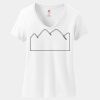 Women's Perfect T Cotton V Neck T Shirt Thumbnail