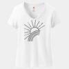 Women's Perfect T Cotton V Neck T Shirt Thumbnail