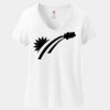 Women's Perfect T Cotton V Neck T Shirt Thumbnail