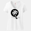 Women's Perfect T Cotton V Neck T Shirt Thumbnail