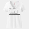Women's Perfect T Cotton V Neck T Shirt Thumbnail