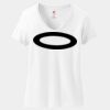 Women's Perfect T Cotton V Neck T Shirt Thumbnail