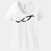 Women's Perfect T Cotton V Neck T Shirt Thumbnail
