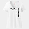 Women's Perfect T Cotton V Neck T Shirt Thumbnail