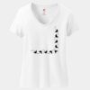 Women's Perfect T Cotton V Neck T Shirt Thumbnail
