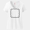 Women's Perfect T Cotton V Neck T Shirt Thumbnail