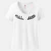 Women's Perfect T Cotton V Neck T Shirt Thumbnail