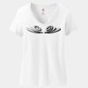 Women's Perfect T Cotton V Neck T Shirt Thumbnail