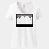 Women's Perfect T Cotton V Neck T Shirt Thumbnail