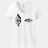 Women's Perfect T Cotton V Neck T Shirt Thumbnail