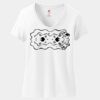 Women's Perfect T Cotton V Neck T Shirt Thumbnail