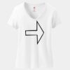 Women's Perfect T Cotton V Neck T Shirt Thumbnail