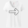 Women's Perfect T Cotton V Neck T Shirt Thumbnail