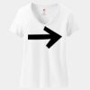 Women's Perfect T Cotton V Neck T Shirt Thumbnail