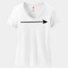 Women's Perfect T Cotton V Neck T Shirt Thumbnail