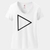 Women's Perfect T Cotton V Neck T Shirt Thumbnail