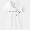 Women's Perfect T Cotton V Neck T Shirt Thumbnail