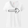 Women's Perfect T Cotton V Neck T Shirt Thumbnail