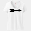 Women's Perfect T Cotton V Neck T Shirt Thumbnail