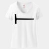 Women's Perfect T Cotton V Neck T Shirt Thumbnail