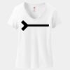 Women's Perfect T Cotton V Neck T Shirt Thumbnail