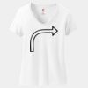 Women's Perfect T Cotton V Neck T Shirt Thumbnail