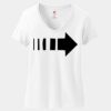 Women's Perfect T Cotton V Neck T Shirt Thumbnail