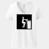Women's Perfect T Cotton V Neck T Shirt Thumbnail