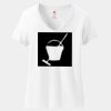 Women's Perfect T Cotton V Neck T Shirt Thumbnail